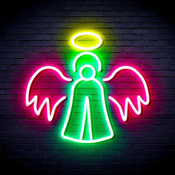 ADVPRO Angel Ultra-Bright LED Neon Sign fnu0173 - Multi-Color 4