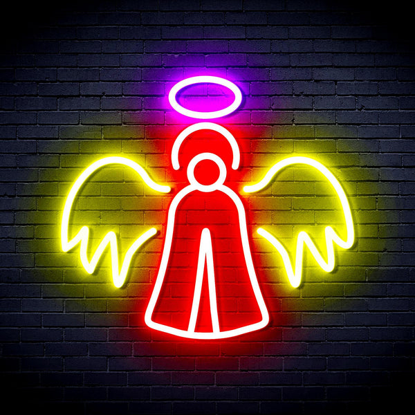 ADVPRO Angel Ultra-Bright LED Neon Sign fnu0173 - Multi-Color 6