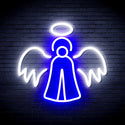 ADVPRO Angel Ultra-Bright LED Neon Sign fnu0173 - White & Blue