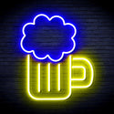 ADVPRO Beer Ultra-Bright LED Neon Sign fnu0175 - Blue & Yellow