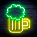 ADVPRO Beer Ultra-Bright LED Neon Sign fnu0175 - Green & Yellow