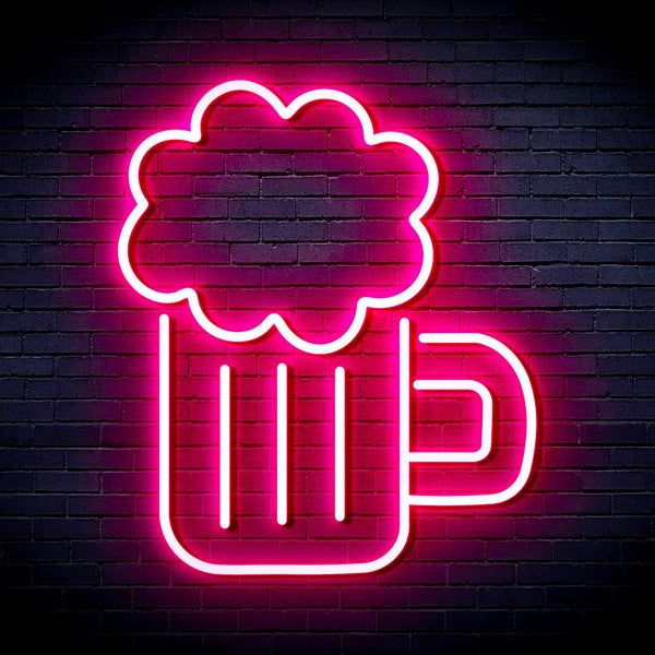 ADVPRO Beer Ultra-Bright LED Neon Sign fnu0175 - Pink