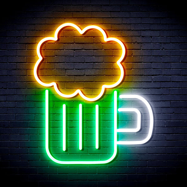 ADVPRO Beer Ultra-Bright LED Neon Sign fnu0175 - Multi-Color 9