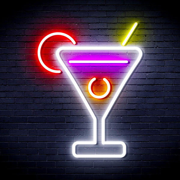 ADVPRO Martini Ultra-Bright LED Neon Sign fnu0176 - Multi-Color 2
