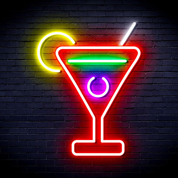 ADVPRO Martini Ultra-Bright LED Neon Sign fnu0176 - Multi-Color 4