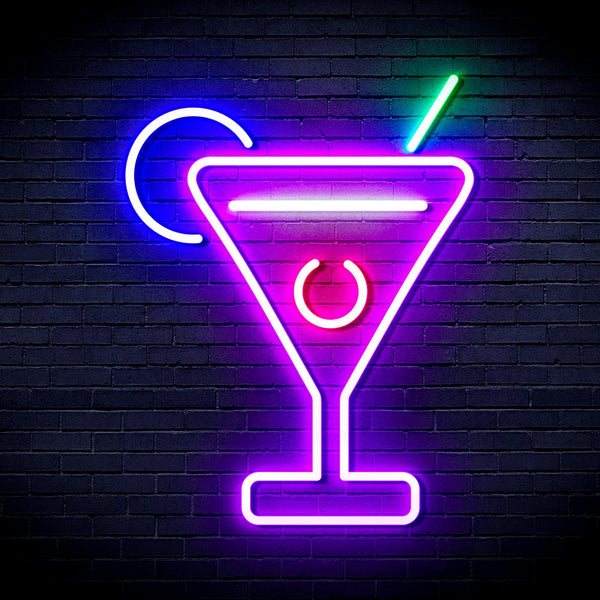 ADVPRO Martini Ultra-Bright LED Neon Sign fnu0176 - Multi-Color 7