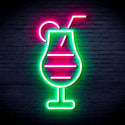 ADVPRO Cocktail Drinks Ultra-Bright LED Neon Sign fnu0177 - Green & Pink