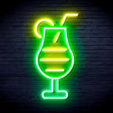 ADVPRO Cocktail Drinks Ultra-Bright LED Neon Sign fnu0177 - Green & Yellow