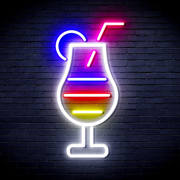 ADVPRO Cocktail Drinks Ultra-Bright LED Neon Sign fnu0177 - Multi-Color 5