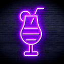 ADVPRO Cocktail Drinks Ultra-Bright LED Neon Sign fnu0177 - Purple