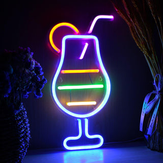 ADVPRO Cocktail Drinks Ultra-Bright LED Neon Sign fnu0177