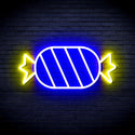 ADVPRO Candy Ultra-Bright LED Neon Sign fnu0180 - Blue & Yellow