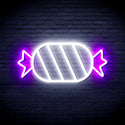 ADVPRO Candy Ultra-Bright LED Neon Sign fnu0180 - White & Purple