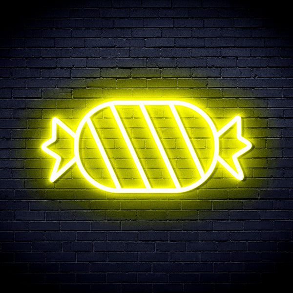 ADVPRO Candy Ultra-Bright LED Neon Sign fnu0180 - Yellow