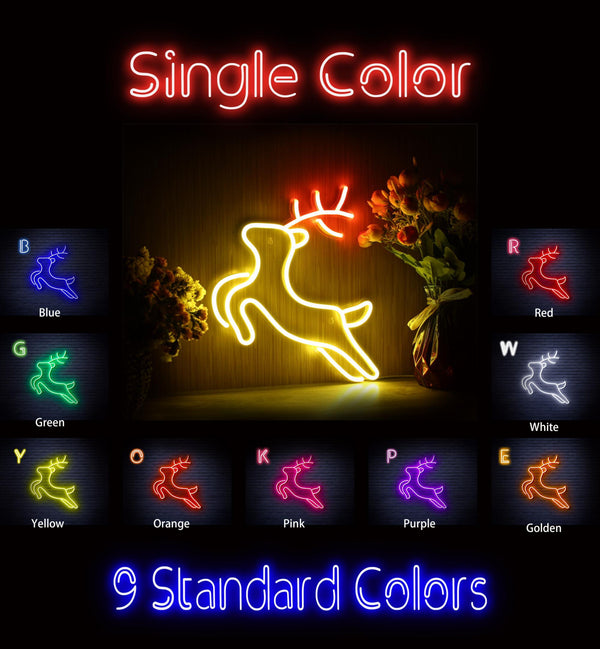 ADVPRO Deer Ultra-Bright LED Neon Sign fnu0182 - Classic