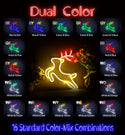 ADVPRO Deer Ultra-Bright LED Neon Sign fnu0182 - Dual-Color