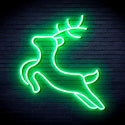 ADVPRO Deer Ultra-Bright LED Neon Sign fnu0182 - Golden Yellow