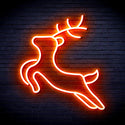 ADVPRO Deer Ultra-Bright LED Neon Sign fnu0182 - Orange