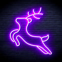 ADVPRO Deer Ultra-Bright LED Neon Sign fnu0182 - Purple