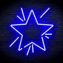 ADVPRO Flashing Star Ultra-Bright LED Neon Sign fnu0183 - Blue