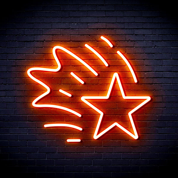 ADVPRO Meteor Ultra-Bright LED Neon Sign fnu0184 - Orange