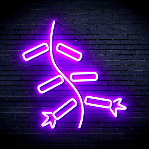 ADVPRO Firecracker Ultra-Bright LED Neon Sign fnu0185 - Purple