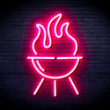 ADVPRO Barbecue Grill Ultra-Bright LED Neon Sign fnu0186 - Pink