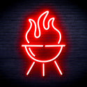 ADVPRO Barbecue Grill Ultra-Bright LED Neon Sign fnu0186 - Red