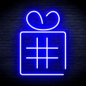 ADVPRO Christmas Present with Ribbon Ultra-Bright LED Neon Sign fnu0190 - Blue