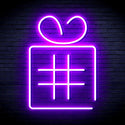 ADVPRO Christmas Present with Ribbon Ultra-Bright LED Neon Sign fnu0190 - Purple