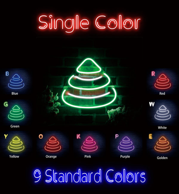 ADVPRO Modern Christmas Tree Ultra-Bright LED Neon Sign fnu0191 - Classic