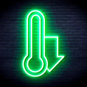 ADVPRO Temperature Drop Ultra-Bright LED Neon Sign fnu0192 - Golden Yellow