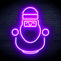 ADVPRO Cute Santa Claus Ultra-Bright LED Neon Sign fnu0193 - Purple