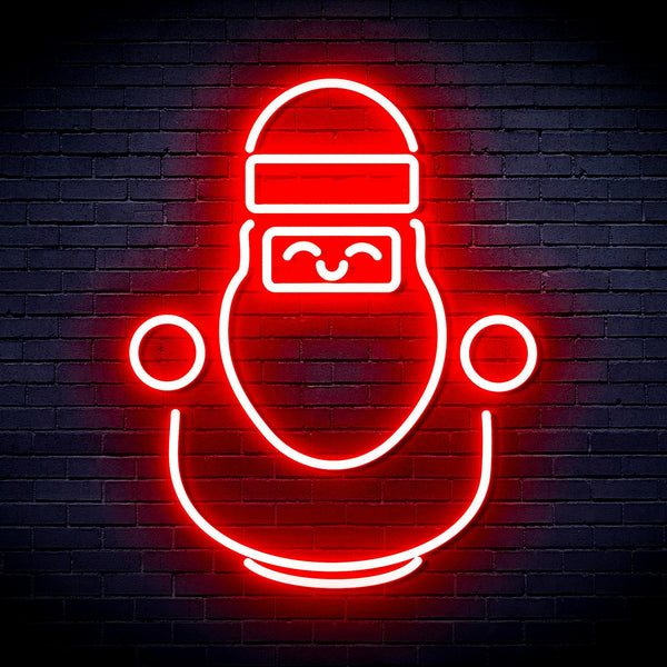 ADVPRO Cute Santa Claus Ultra-Bright LED Neon Sign fnu0193 - Red