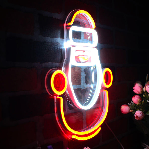 ADVPRO Cute Santa Claus Ultra-Bright LED Neon Sign fnu0193