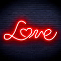 ADVPRO Love with Heart Ultra-Bright LED Neon Sign fnu0201 - Red