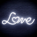 ADVPRO Love with Heart Ultra-Bright LED Neon Sign fnu0201 - White
