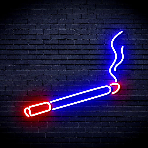 ADVPRO Cigarette Ultra-Bright LED Neon Sign fnu0205 - Blue & Red