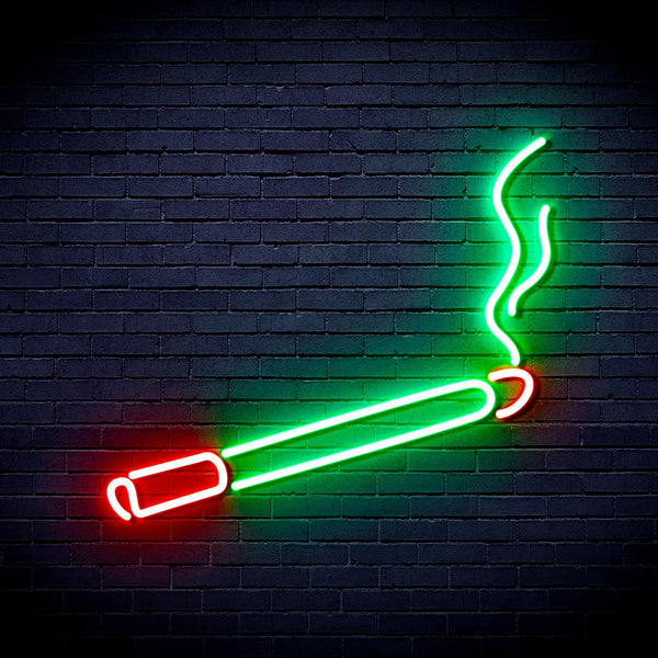 ADVPRO Cigarette Ultra-Bright LED Neon Sign fnu0205 - Green & Red