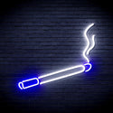 ADVPRO Cigarette Ultra-Bright LED Neon Sign fnu0205 - White & Blue