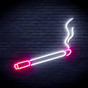 ADVPRO Cigarette Ultra-Bright LED Neon Sign fnu0205 - White & Pink