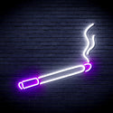 ADVPRO Cigarette Ultra-Bright LED Neon Sign fnu0205 - White & Purple