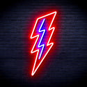 ADVPRO Lighting bolt Ultra-Bright LED Neon Sign fnu0206 - Blue & Red