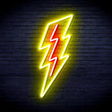 ADVPRO Lighting bolt Ultra-Bright LED Neon Sign fnu0206 - Red & Yellow