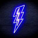 ADVPRO Lighting bolt Ultra-Bright LED Neon Sign fnu0206 - White & Blue
