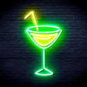 ADVPRO Dry Martini Ultra-Bright LED Neon Sign fnu0207 - Green & Yellow