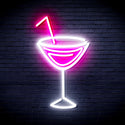 ADVPRO Dry Martini Ultra-Bright LED Neon Sign fnu0207 - White & Pink