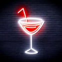 ADVPRO Dry Martini Ultra-Bright LED Neon Sign fnu0207 - White & Red
