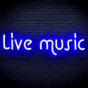 ADVPRO Live Music Ultra-Bright LED Neon Sign fnu0209 - Blue