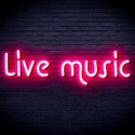 ADVPRO Live Music Ultra-Bright LED Neon Sign fnu0209 - Pink